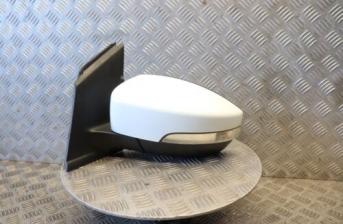 FORD KUGA MK2 NS WING MIRROR MANUAL FOLD IN FROZEN WHITE 2013-2016 YR64