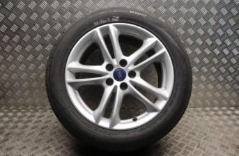 FORD MONDEO MK5 R17 ALLOY WHEEL WITH BAD TYRE 2015-2018 MF15W-3