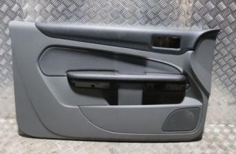 FORD FOCUS MK2 ST225 NS LEATHER DOOR CARD 3DR 2008-2011 OY09H