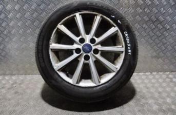 FORD FOCUS MK3 R16 ALLOY WHEEL WITH BAD TYRE 2015-2018 CK17-3