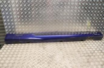 FORD FIESTA MK7 ZETEC S OS SILL SIDE SKIRT IN DEEP IMPACT BLUE 3DR 2013-17 GN65