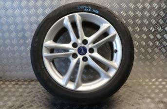 FORD MONDEO MK5 R17 ALLOY WHEEL WITH BAD TYRE 2015-2018 WU15-3
