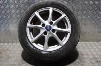 FORD FIESTA MK8 R15 ALLOY WHEEL WITH 5MM TYRE H1BC-A1B 2017-2021 W938-1