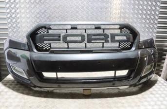 FORD RANGER MK3 FRONT BUMPER COMPLETE IN SEA GREY (SEE PHOTOS) 2016-2022 MW67