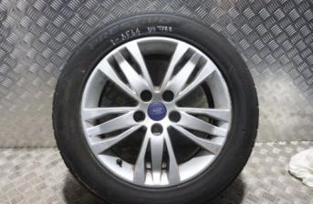 FORD FOCUS MK3 R16 ALLOY WHEEL WITH BAD TYRE 2011-2015 AF64-1