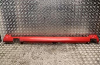 FIESTA MK6 ST150 NS SIDE SKIRT IN COLORADO RED (DAMAGE, SEE PHOTOS) 05-08 CV05