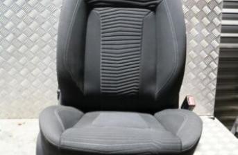FORD FIESTA MK7 FRONT DRIVER CLOTH SEAT 5DR (SEE PHOTOS) 2013-2017 GN64