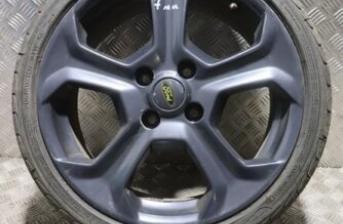 FORD FIESTA MK7 ST180 R17 ALLOY WHEEL WITH 7MM TYRE 2013-2017 LS65-4