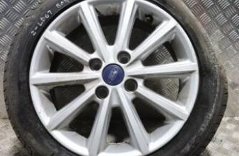 FORD B-MAX MK1 R16 ALLOY WHEEL WITH BAD TYRE 2012-2017 LD67-2