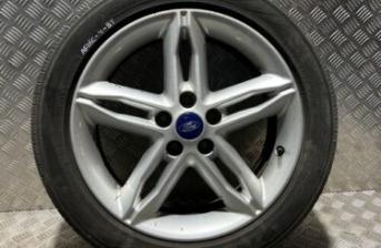 FORD C-MAX MK2 R17 ALLOY WHEEL WITH BAD TYRE 2016-2019 AF16C-4