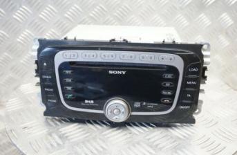 FORD GALAXY MK3 S-MAX MONDEO SONY DAB MP3 CD RADIO 6 CD CHANGER 2007-2010 CA09