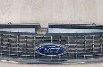 ✅ GENUINE FORD MONDEO MK4 CHROME SILVER FRONT UPPER GRILL WITH BADGE 2007 - 201
