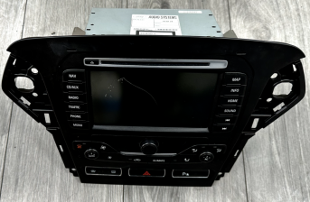 ✅ FORD MONDEO MK4 SAT NAV NAVIGATION CD PLAYER RADIO SCRATCHED LCD 2010 - 2014