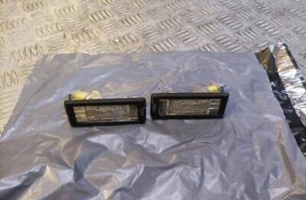 RENAULT SCENIC MK2 5DR 02-09 PAIR SET OF NUMBER PLATE LIGHT X2 (REAR) 8200013577