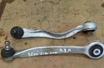 SEAT EXEO 3R2 2010 2.0 TDI DRIVER SIDE FRONT PAIR OF CONTROL ARMS