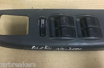 HONDA ACCORD 4 WAY WINDOW CONTROL SWITCH OSF DRIVER FRONT 2