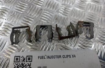 GENUINE MERCEDES C CLASS W203 1.8 PETROL FUEL INJECTOR CLIPS CLAMPS X4 SET