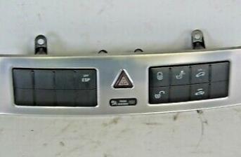 Mercedes C Class W203 Hazard Light Switch 2004 Door Lock Switch A2038214481