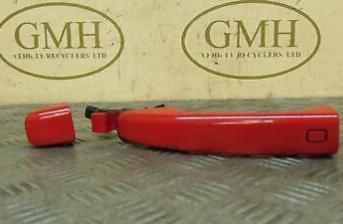 Audi A4 Right Driver O/S Rear Outer Door Handle Red Ly3j/c8/y3j B8 2008-2015