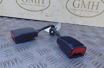 Vauxhall Astra H Right Driver Offside Rear Twin Seat Belt Stalk Buckle 2004-11