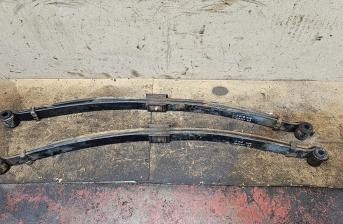MITSUBISHI FUSO CANTER 7C15-28 2010 3.0 DIESEL PAIR OF FRONT LEAF SPRINGS