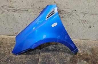 CHEVROLET AVEO S 2010 3 DR HB PASSENGER SIDE FRONT WING PANEL IN BLUE