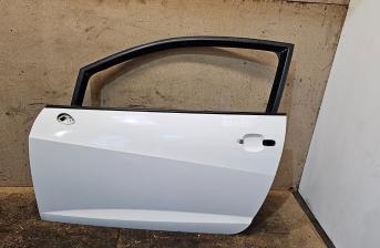 SEAT IBIZA SPORT COUPE 2010 3DR HB PASSENGER SIDE FRONT BARE DOOR WHITE