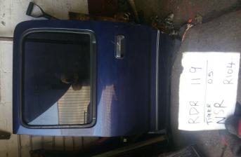 TOYOTA HILUX MK4 DRIVER REAR DOOR RDR 120 BLUE