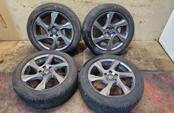 VOLVO V40 CROSS COUNTRY LUX 2015 4x 17" INCH ALLOY WHEELS 31400828