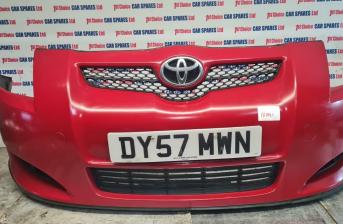Toyota Auris 2007 front bumper Marks Red