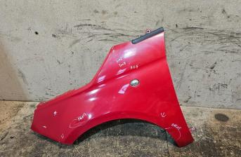 FIAT 500 SPORT 2008 3 DR HB PASSENGER SIDE FRONT WING PANEL IN RED