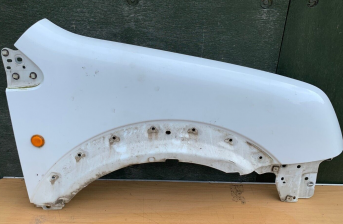 2008 FORD TRANSIT CONNECT TDCI O/S FRONT WING WHITE