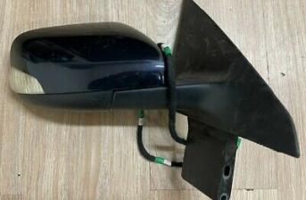 GENUINE VOLVO C70 CONVERTIBLE WING DOOR MIRROR OS RIGHT DRIVER BLUE 2006 - 2012