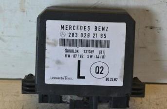 Mercedes C Class Door Control Module Passenger Rear NSR W203 Saloon A2038202185
