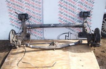 VAUXHALL ZAFIRA C TOURER 12-ON REAR AXLE WITH DRIVER O/S + N/S HUBS  #1