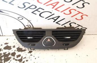 VAUXHALL CORSA E 15-ON CENTRE DASH AIR VENTS WITH HAZARD SWITCH 13384933 8212