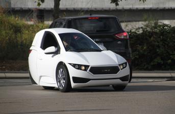 The SOLO, a three-wheel, electric commuter car by Electra Meccanica