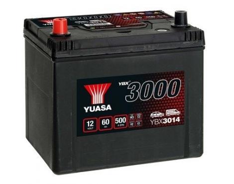 YUASA Starter Battery YBX3000 SMF Batteries