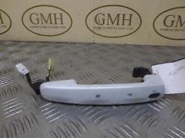 Suzuki Swift Right Driver O/S Front Outer Door Handle White Mk2 2004-2011