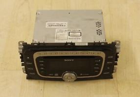 GENUINE SONY FORD MONDEO FOCUS S-MAX GALAXY MP3 6 CD PLAYER GGDS RADIO WITH CODE