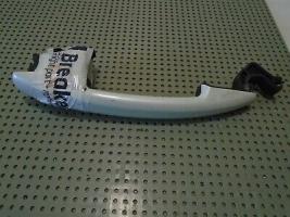 2013 PEUGEOT 3008 O/S/R RIGHT REAR OUTER DOOR HANDLE WHITE