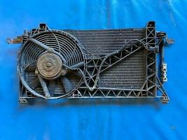 Rover 25/Streetwise // MG ZR Air Conditioning Condenser + Fan (Part#: JRB100310)