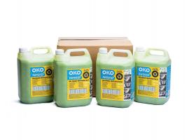 OKO MOTORCYCLE 5 LITRE TYRE SEALANT CASE + 150ML INJECTOR - TUBELESS ONLY -- OKO