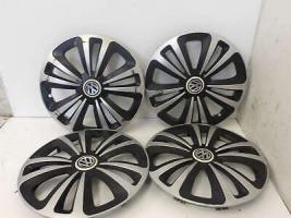 VOLKSWAGEN POLO 5DR HATCH 2009-2014  SET OF WHEEL HUB COVERS 14 INCH VS5969