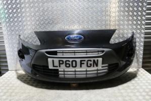 FORD KA MK2 FRONT BUMPER COMPLETE IN MIDNIGHT BLACK (SEE PHOTOS) 2009-2016 LP6