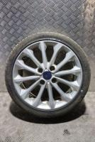 FORD FIESTA MK7 ZETEC S R16 ALLOY WHEEL WITH BAD TYRE 2013-2017 EJ13-2