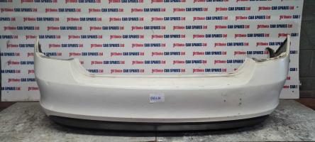 Skoda Rapid 2014 hatchback rear bumper marks & taxi holes LF9E