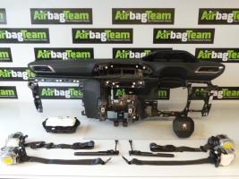 Peugeot 5008 GT Line 17 - On Airbag Kit Driver Passenger Dashboard Seatbelt ECU