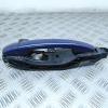 Peugeot 208 Right Driver OS Rear Outer Door Handle P/C Kuc Virtual Blue 12-202
