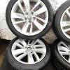 VAUXHALL INSIGNIA 09-16 SET OF ALLOY WHEELS + TYRES 17 INCH AACU 2 TYRES DAMAGED